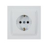 Πρίζα σούκο 16Α Λευκή