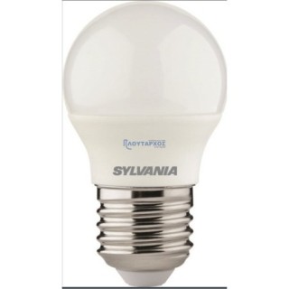 Λάμπα led σφαιρική  5W E27 G45 6500Κ SYLVANIA