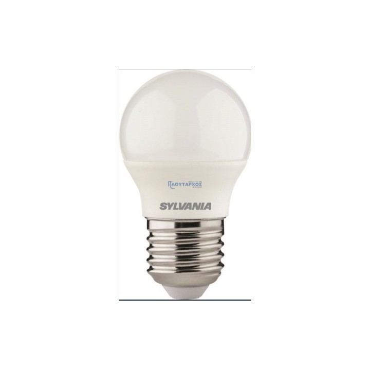 Λάμπα led σφαιρική  5W E27 G45 6500Κ SYLVANIA