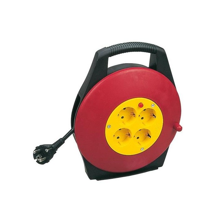 Μπαλαντέζα 4 θέσεων με καλώδιο 3x1.5mm 5m με προστασία επαφών ΓΕΝΙΚΗΣ ΧΡΗΣΗΣ POL0048M5