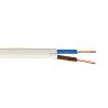 Καλώδιο εύκαμπτο πλακέ ΗO3VVH2 2x0,75mm2 λευκό ΓΕΝΙΚΗΣ ΧΡΗΣΗΣ KALOVBW