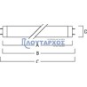 Λάμπα φθορισμού T5 F13W/840 SYLVANIA SYLVANIA T51340