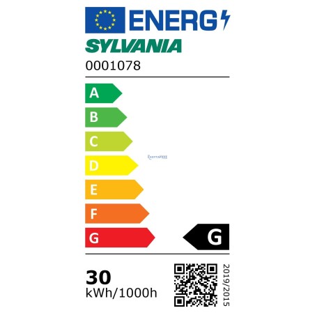 Λάμπα φθορισμού 30W G13 T8 6500Κ SYLVANIA SYLVANIA T83065