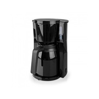 Καφετιέρα φίλτρου με θερμό 1L μαύρη NEDIS NEDIS 233-2087