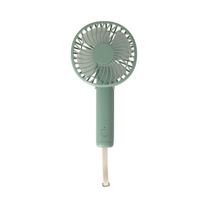 Επαναφορτιζόμενος ανεμιστήρας 2 σε 1, χειρός - επιτραπέζιος σε χακί χρώμα και σύνδεση USB EUROLAMP EUROLAMP 300-20522