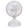 Table fan with clip type Φ19 15W in white