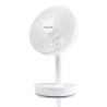 Rechargeable table fan Φ16 9W white