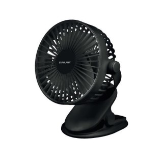 Ανεμιστήρας επιτραπέζιος mini με μανταλάκι Φ14 4W με USB μαύρο