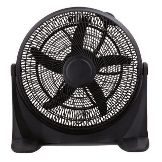 Επιδαπέδιος Box Fan στρόγγυλος ανεμιστήρας Φ50 100W μαύρος EUROLAMP EUROLAMP 147-29052