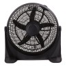 Floor Box Fan round fan Φ50 100W black EUROLAMP