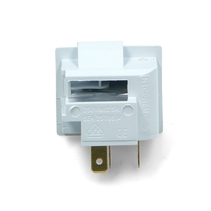 Διακόπτης μπουτόν διπλός φωτός και ανεμιστήρα πόρτας ψυγείου BEKO/ESKIMO/ΓΕΝΙΚΗΣ ΧΡΗΣΗΣ replica ΓΕΝΙΚΗΣ ΧΡΗΣΗΣ PSDIA0012