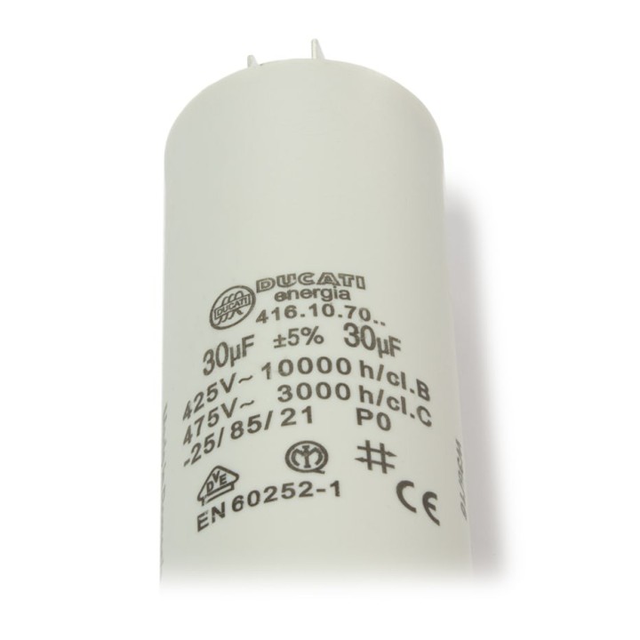 Πυκνωτής λειτουργίας 30μF 425V - 475V DUCATI/ΓΕΝΙΚΗΣ ΧΡΗΣΗΣ ΓΕΝΙΚΗΣ ΧΡΗΣΗΣ PRPYK0018