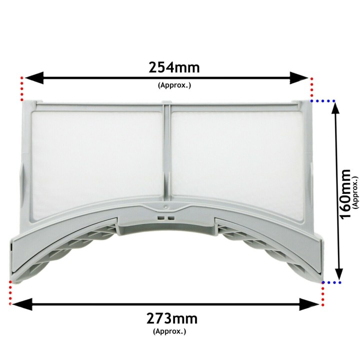 copy of Φίλτρο χνουδιών στεγνωτηρίου AEG/ELECTROLUX original
