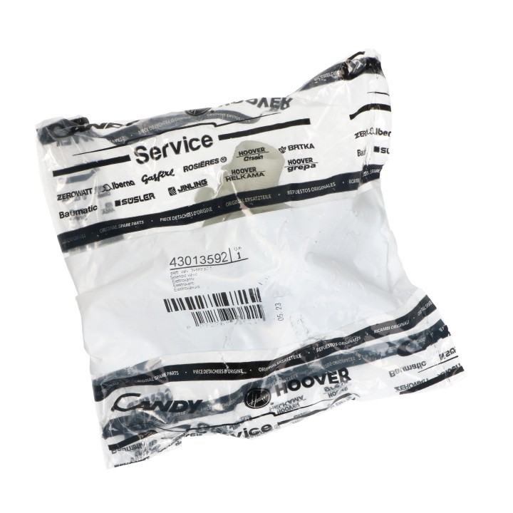 Βαλβίδα τριπλή κάθετη – ίσια εισαγωγής νερού πλυντηρίου ρούχων CANDY/HOOVER original ZANUSSI PRBAL0041