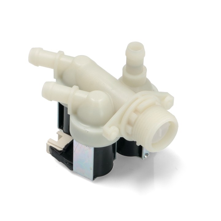 Βαλβίδα τριπλή κάθετη – ίσια εισαγωγής νερού πλυντηρίου ρούχων CANDY/HOOVER original ZANUSSI PRBAL0041