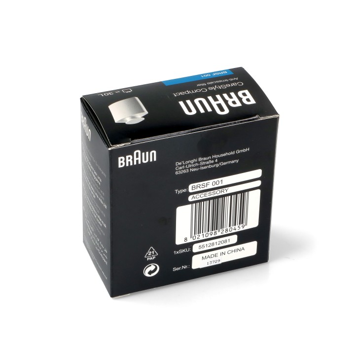 Φίλτρο νερού ατμοσυστήματος BRAUN original BRAUN SIFIL0012