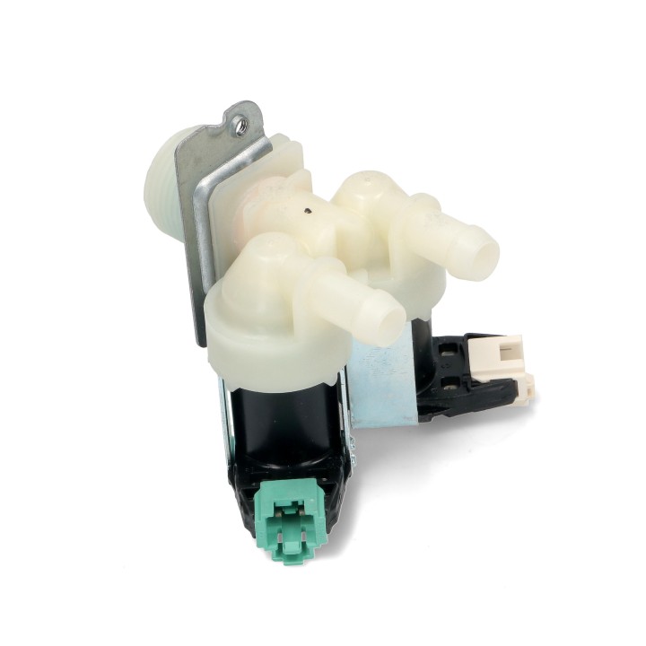 Double vertical water input valve for washing machine WHIRLPOOL