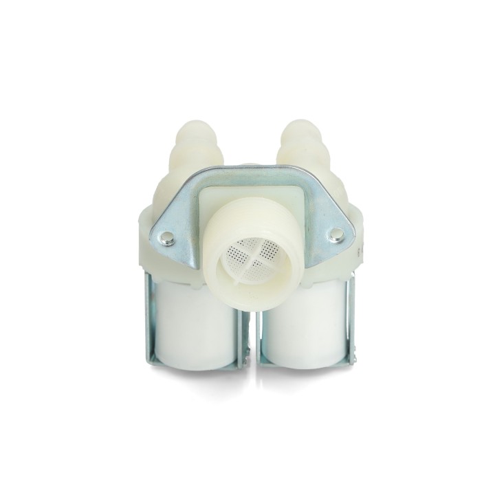 Double inlet water valve (straight) for washing machine / dishwasher GENERAL USE