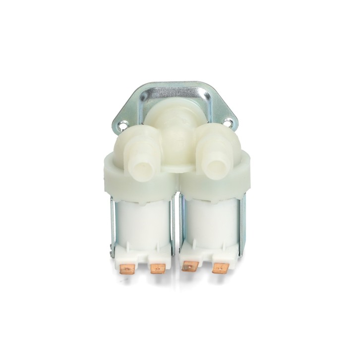 Double inlet water valve (straight) for washing machine / dishwasher GENERAL USE