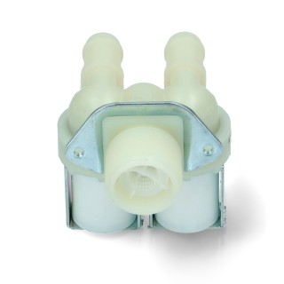 Double inlet water valve (straight) for washing machine / dishwasher GENERAL USE