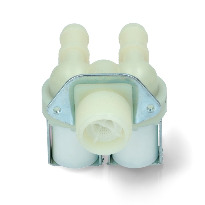Double inlet water valve (straight) for washing machine / dishwasher GENERAL USE