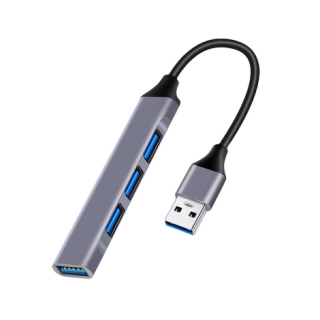 copy of Καλώδιο USB 2.0 Hub 4 θυρών, σε μαύρο χρώμα