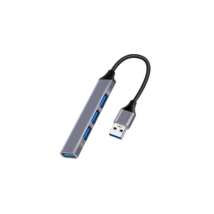 copy of Καλώδιο USB 2.0 Hub 4 θυρών, σε μαύρο χρώμα