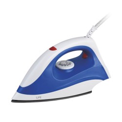 Ηλεκτρικό σίδερο με αντικολλητική πλακα , 1300W LIFE LIFE Aegean blue