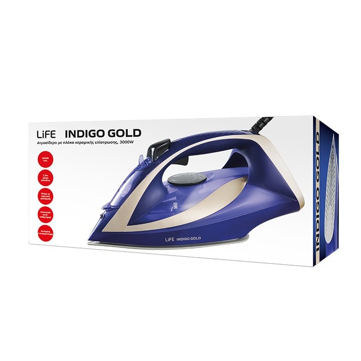 copy of Ηλεκτρικό σίδερο με αντικολλητική πλακα , 1300W LIFE