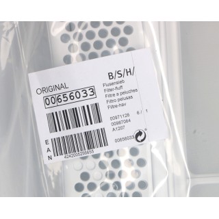Φίλτρο χνουδιών στεγνωτηρίου BOSCH/SIEMENS original BOSCH PRXN0011