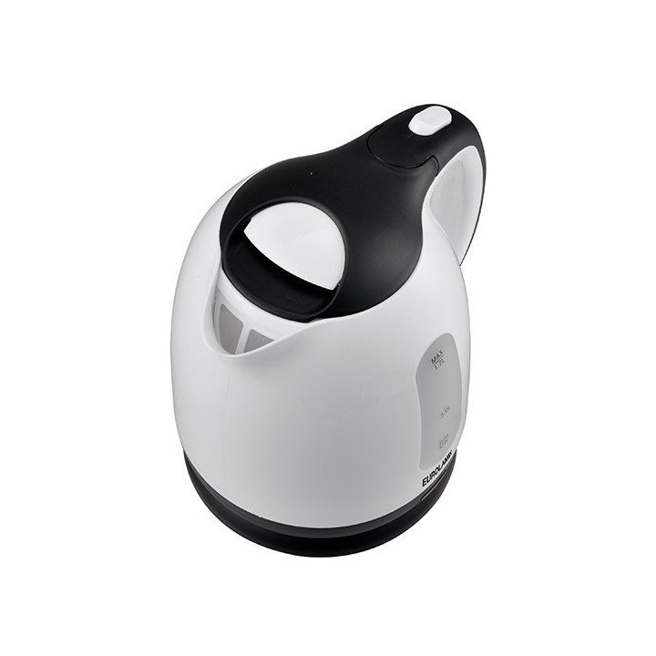 Ηλεκτρικός βραστήρας λευκός-μαύρος 1.7L, 2200W EUROLAMP EUROLAMP 300-70036