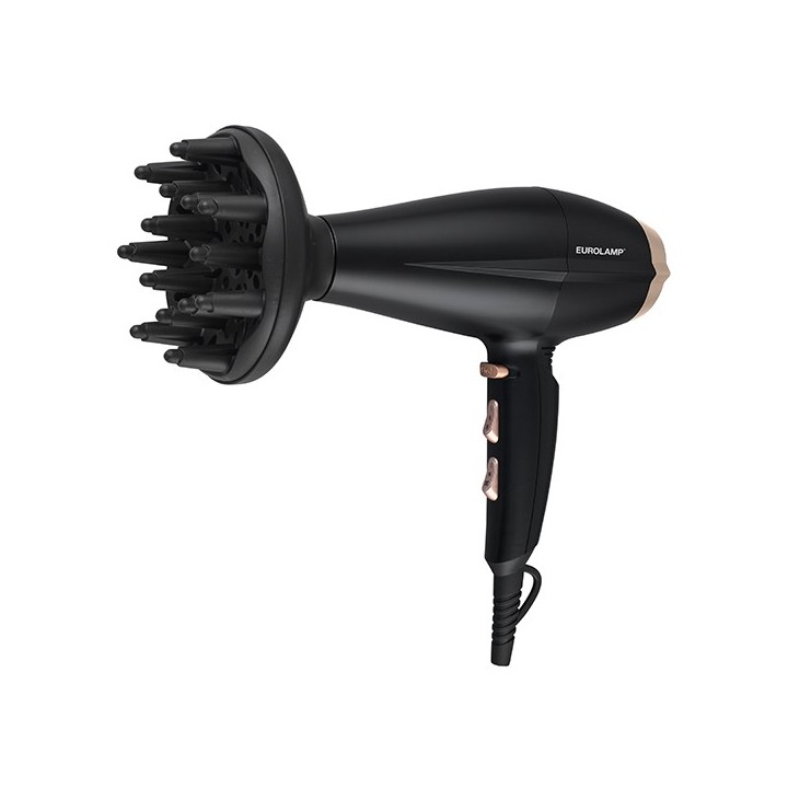Πιστολάκι για τα μαλλιά μαύρο 2200W EUROLAMP EUROLAMP PIST0003