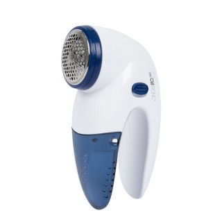 Αποχνουδωτής ρούχων με σύστημα ασφαλείας λευκό/μπλέ CLATRONIC textile