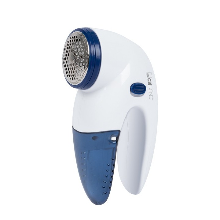 Αποχνουδωτής ρούχων με σύστημα ασφαλείας λευκό/μπλέ CLATRONIC textile