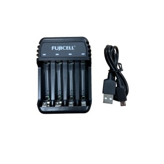 Φορτιστής επαναφορτιζόμενων μπαταριών AA / AAA εώς 4 FUJICELL FUJICELL CHAR0423