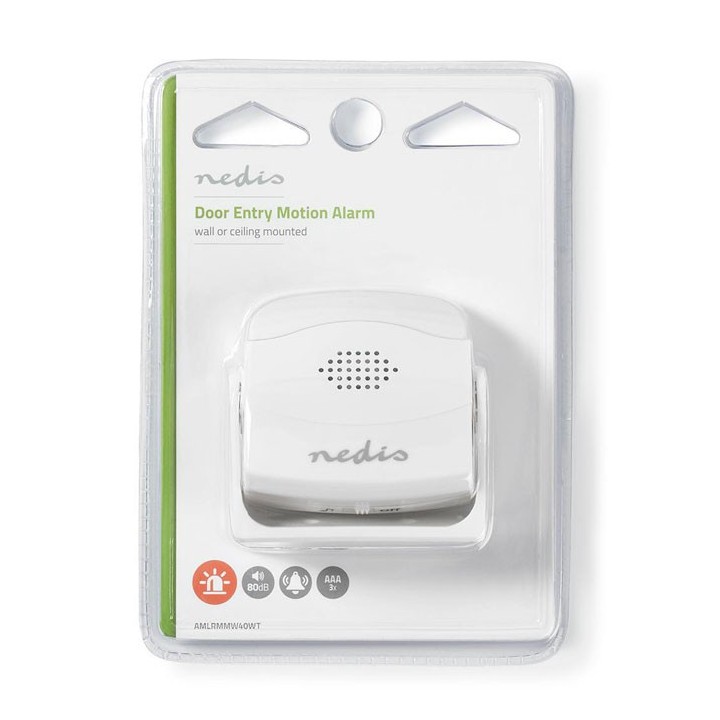 Ανιχνευτής κίνησης θύρας εισόδου με ηχητική ειδοποίηση, 80 dB.  233-1448