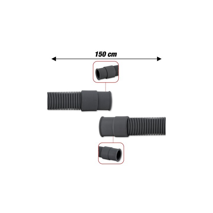 Σωλήνας σπιράλ αποχέτευσης πλυντηρίου ρούχων/πιάτων ΓΕΝΙΚΗΣ ΧΡΗΣΗΣ