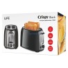 Αυτόματη φρυγανιέρα, 750W LIFE CRISPY BLACK Αυτόματη φρυγανιέρα, 750W LIFE CRISPY BLACK