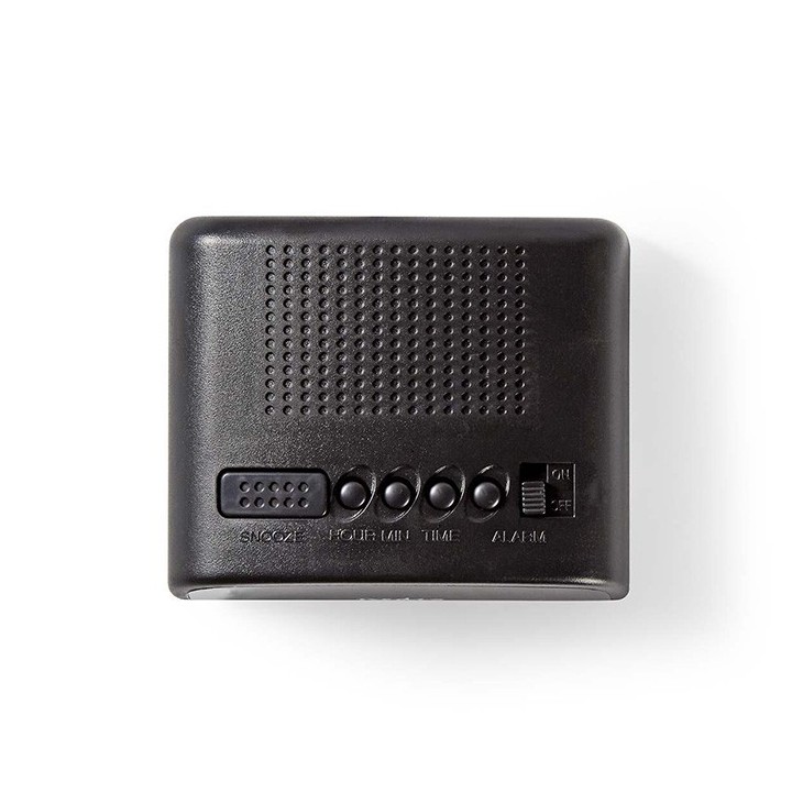 Ρολόι-ξυπνητήρι επιτραπέζιο ψηφιακό με οθόνη LED και λειτουργία snooze.