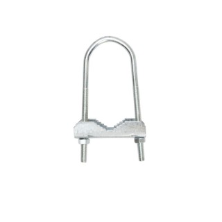 copy of Δαγκάνα ζίγκι διπλό ιστού κεραίας γαλβανιζέ Φ60x300mm