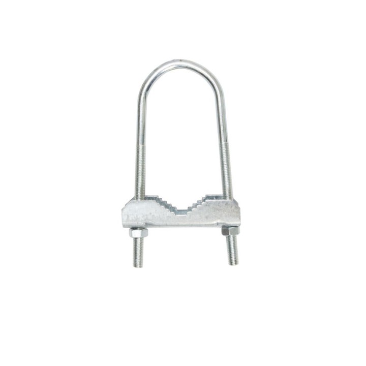 copy of Δαγκάνα ζίγκι διπλό ιστού κεραίας γαλβανιζέ Φ60x300mm