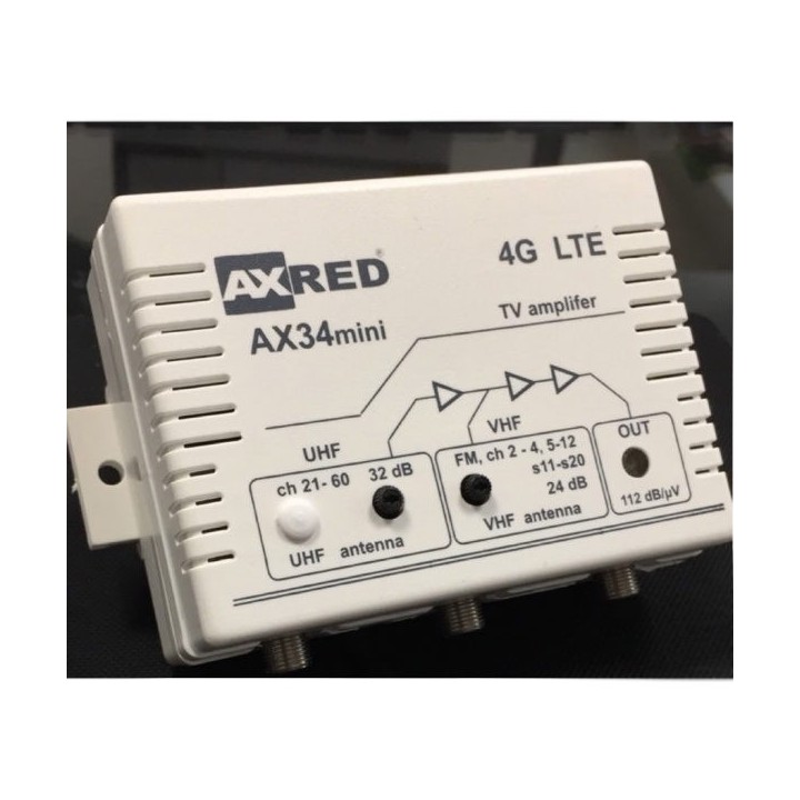 Kεντρικός ενισχυτής γραμμής AXRED AX34 mini ΓΕΝΙΚΗΣ ΧΡΗΣΗΣ AXRED0002