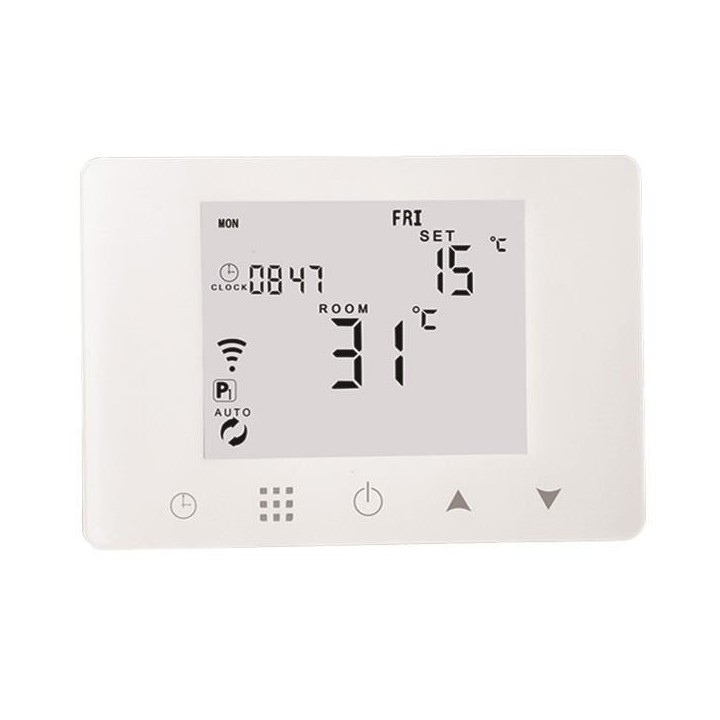 Θερμοστάτης χώρου ψηφιακός εβδομαδιαίος 09BW WIFI EUROLAMP