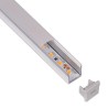 Aluminum profile, external, for LED strip 2000*10.5*11 45°