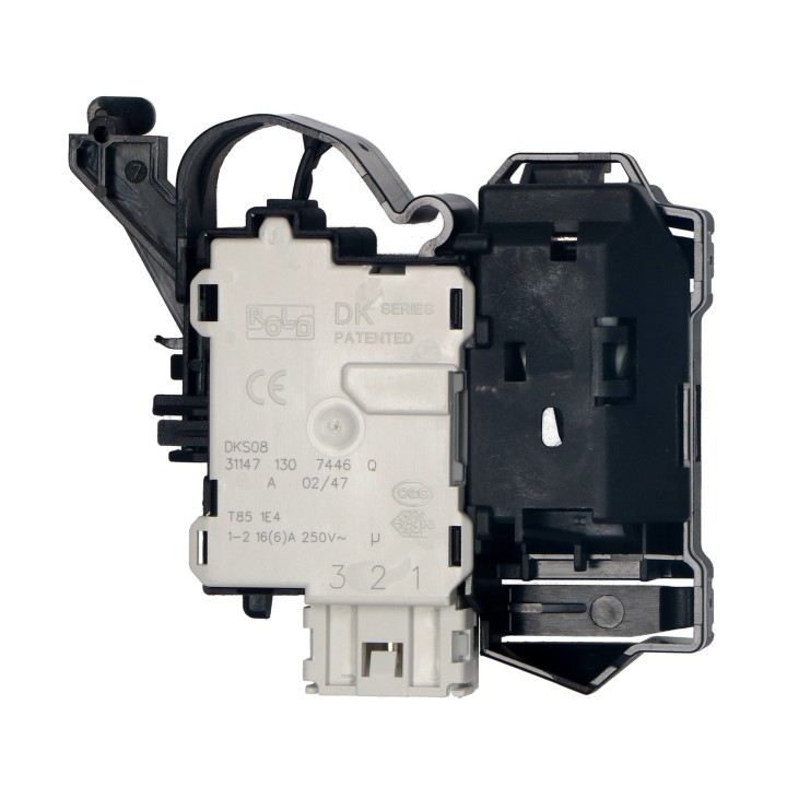 Ηλεκτρομάνταλο (μπλόκο) πόρτας πλυντηρίου ρούχων WHIRPOOL/INDESIT/ARISTON original