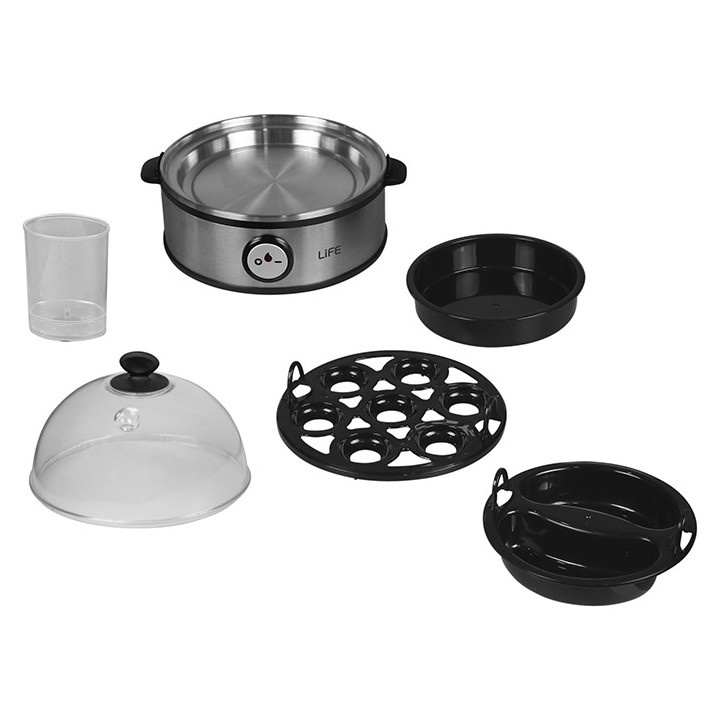 Βραστήρας αυγών 7 θέσεων, 360W. LIFE 7EGGS