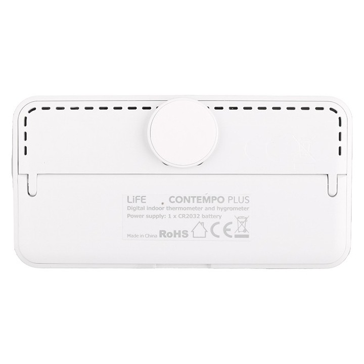 Ψηφιακό θερμόμετρο και υγρόμετρο εσωτερικού χώρου plus LIFE CONTEMPO PLUS