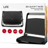 Τοστιέρα με αντικολλητικές grill πλάκες, 750W LIFE DIAMOND