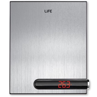 Ανοξείδωτη ηλεκτρονική ζυγαριά κουζίνας