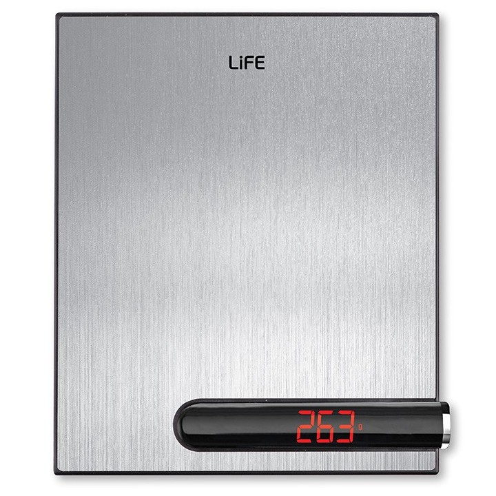 Ανοξείδωτη ηλεκτρονική ζυγαριά κουζίνας LIFE Libra 3D